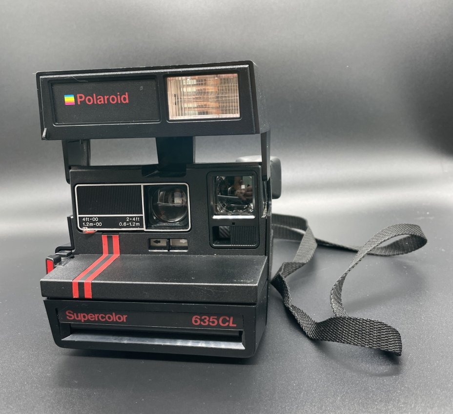 Фотоаппарат "Polaroid Supercolor 635CL", пластик, СП "Светозар", СССР, 1989-1991 гг., пластик, Polaroid, СССР, 1989-1991 гг.