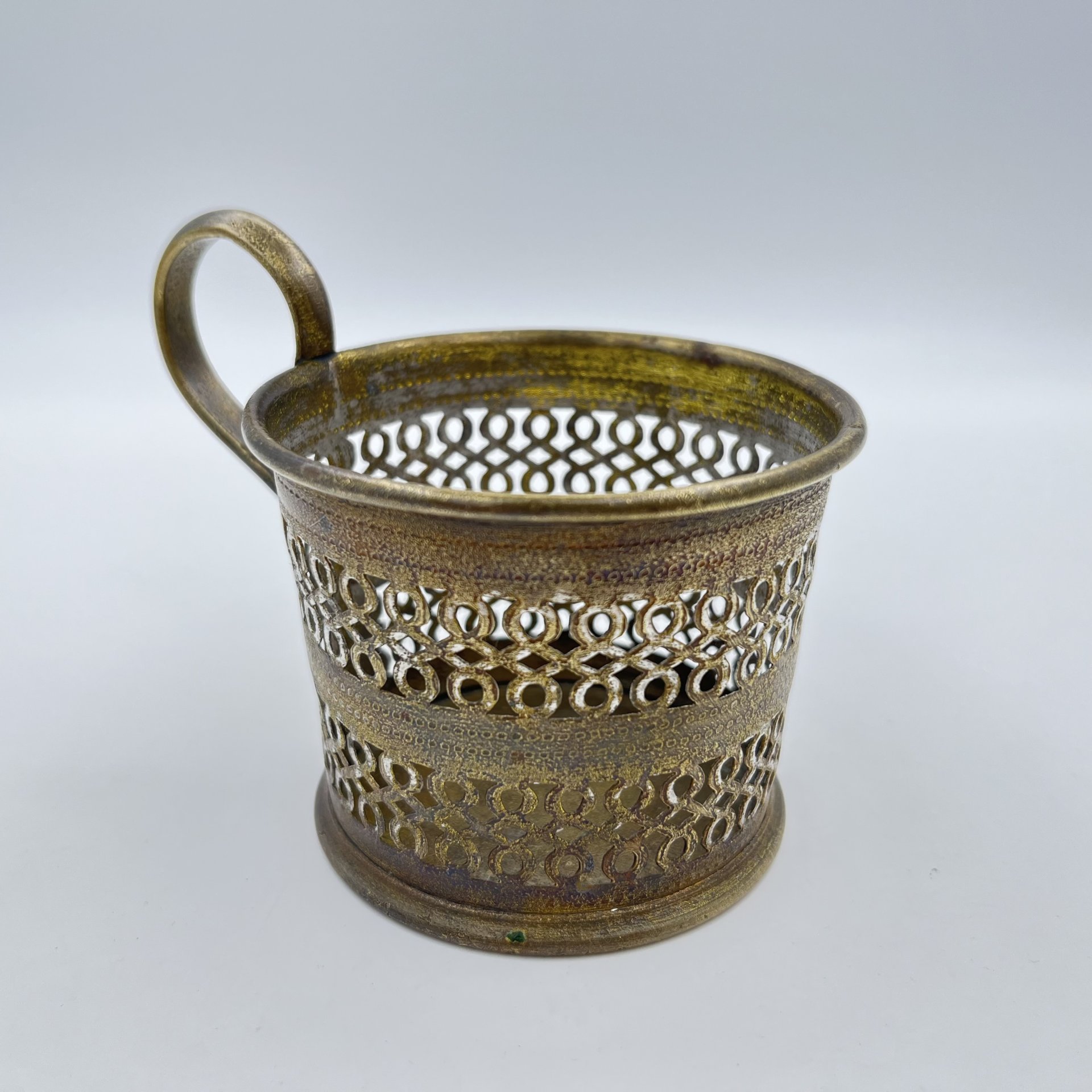 Подстаканник с орнаментальным декором, мануфактура Каширина (Kaschirin)