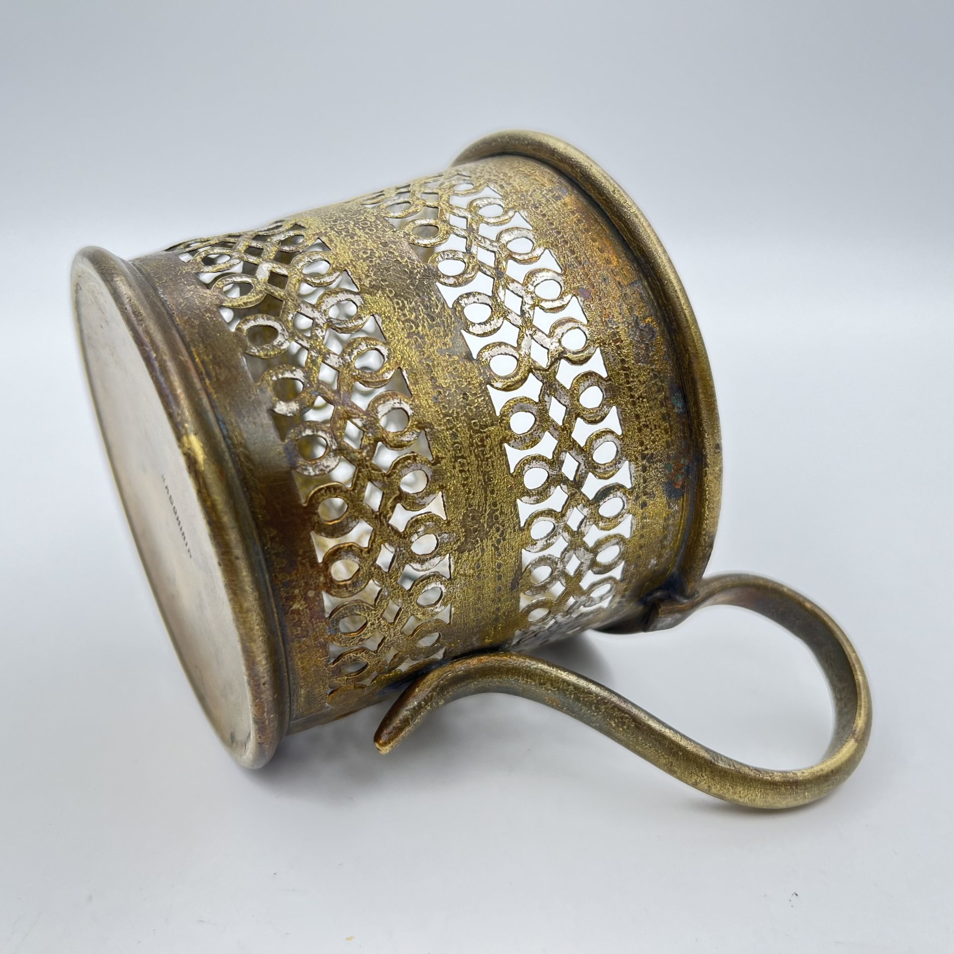 Подстаканник с орнаментальным декором, мануфактура Каширина (Kaschirin)