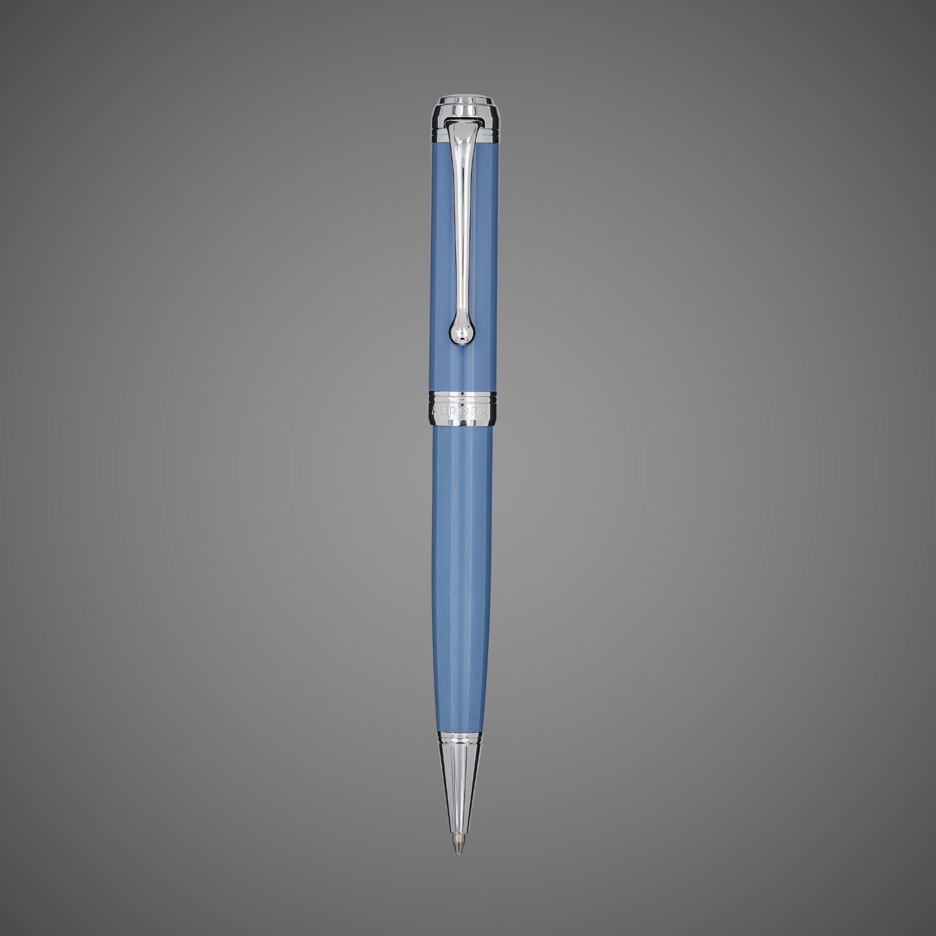 Шариковая ручка Aurora Talentum Resina Blue CT, в подарочной коробке, Лаки и смолы: смола, хром
