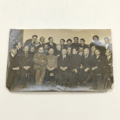 Фотография "Новое правление Всероссийского Союза писателей, выбранное в феврале", фотобумага, студийная печать