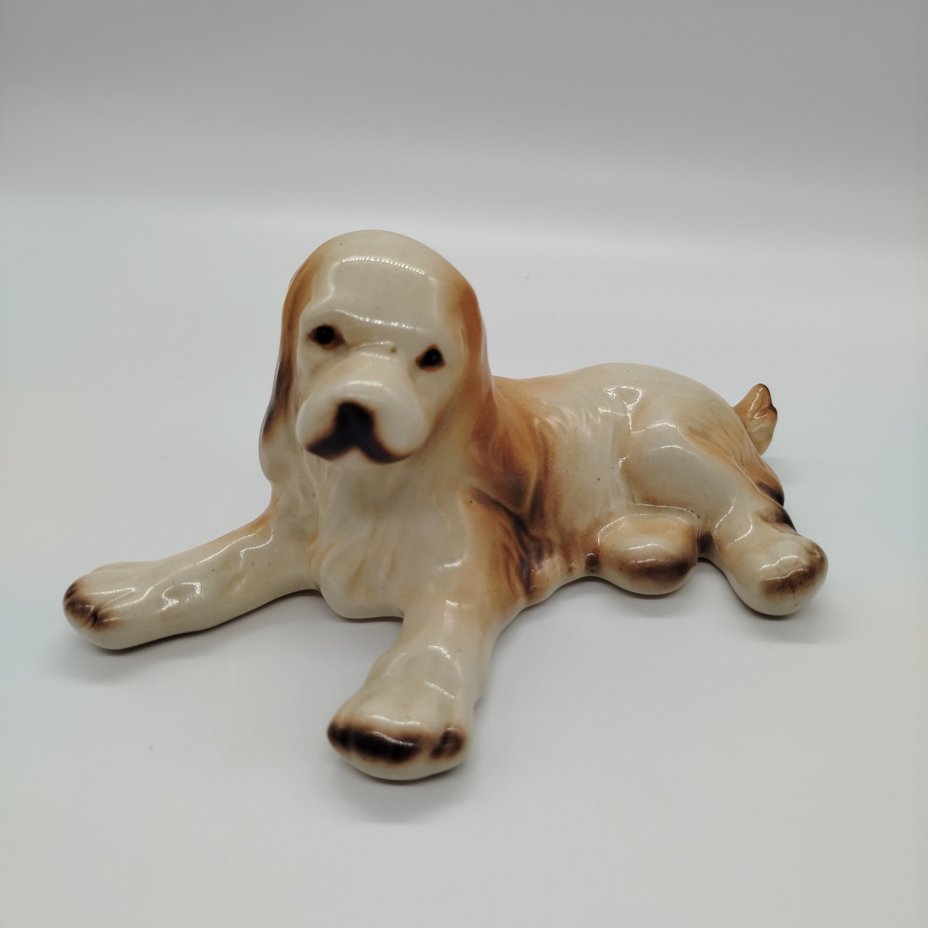 Статуэтка "Собака", фаянс, 1990-2010 гг.