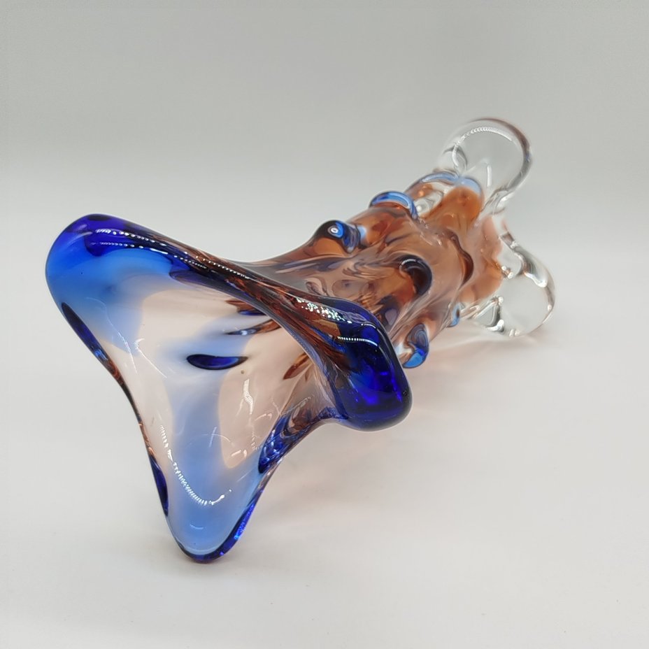 Ваза "Niagara", автор Karel Zemek, Mstisov Glassworks (Стекольный завод в Мстишов)