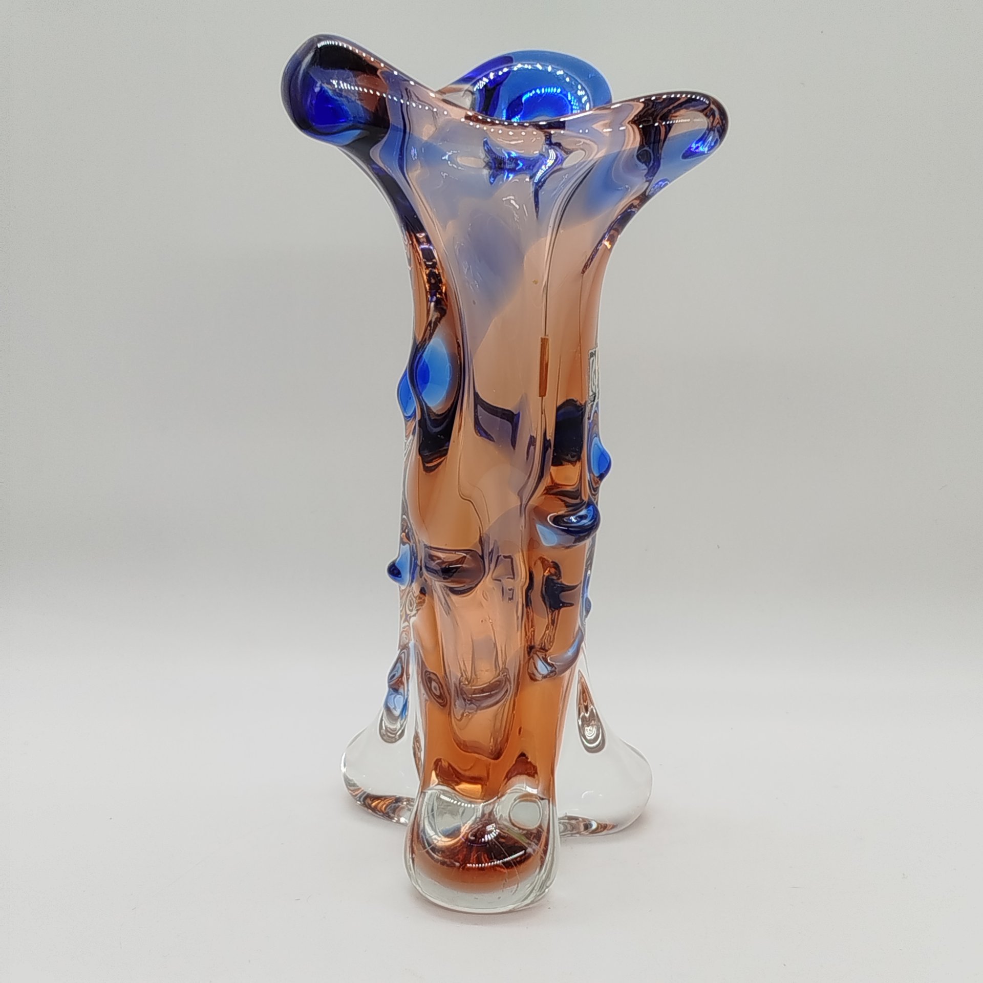 Ваза "Niagara", автор Karel Zemek, Mstisov Glassworks (Стекольный завод в Мстишов)