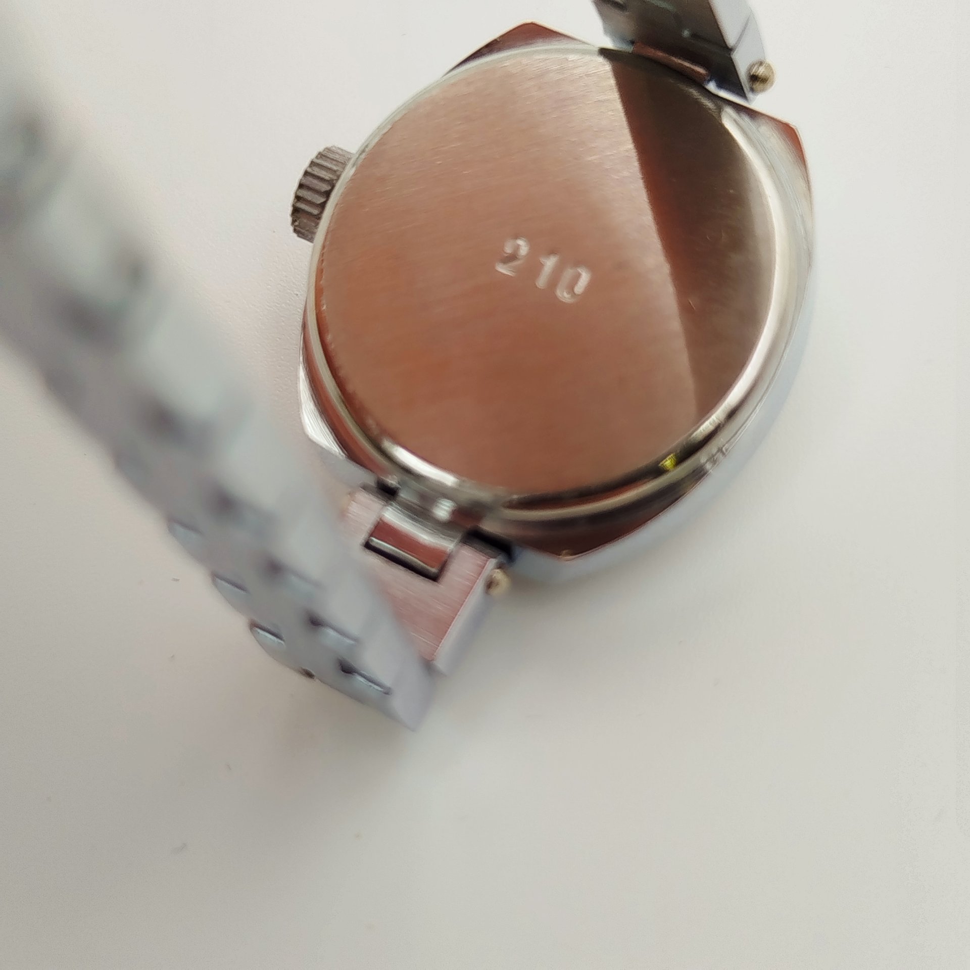 Часы наручные "Заря" в оригинальной упаковке с документами, металл, стекло, картон, Пензенский часовой завод, СССР, 1991 г.