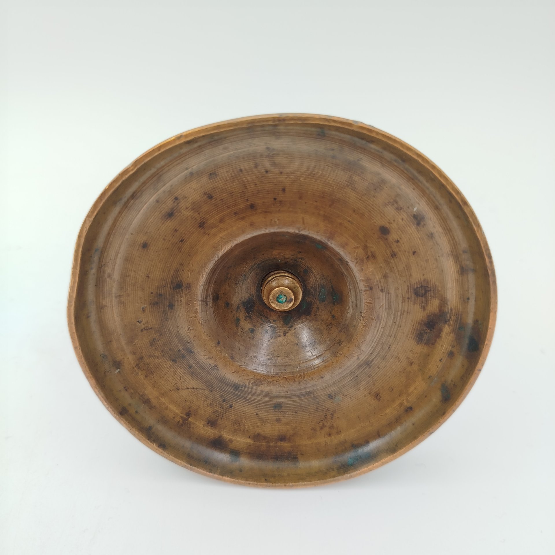 Подсвечник для одной свечи, латунь, литьё, Российская империя, 1890-1915 гг.