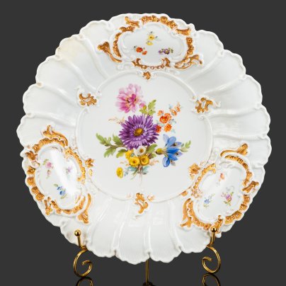 Блюдо "Мейсенский букет", Meissen (Мейсенский фарфор)