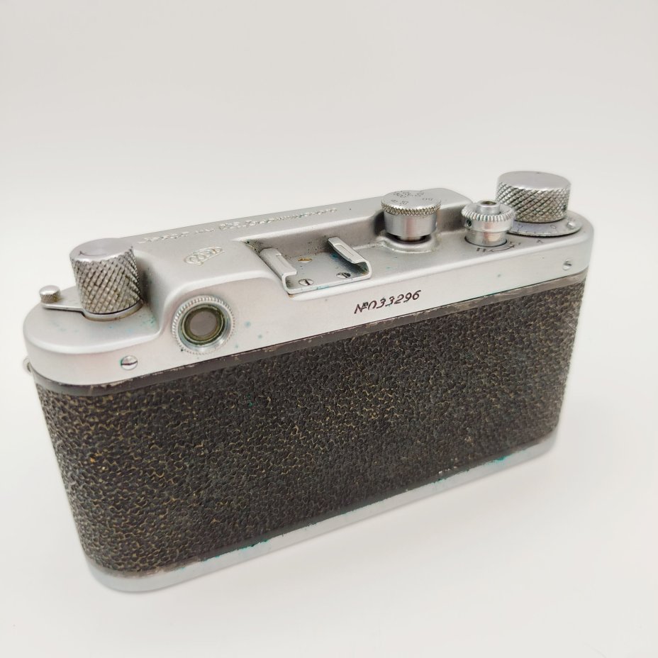 Фотоаппарат пленочный "ФЭД-2" с объективом ФЭД f3.5/50, металл, стекло, Харьковский машиностроительный завод им. Дзержинского (ФЭД), СССР, 1955-1970 гг.