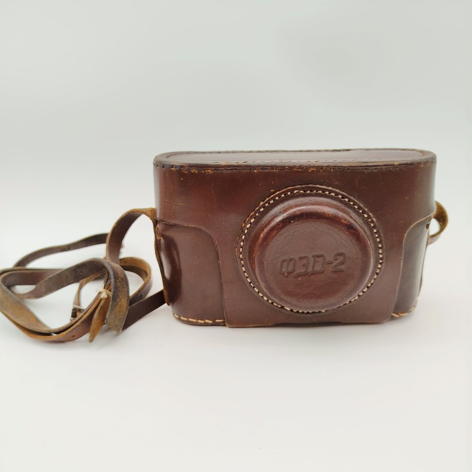 Фотоаппарат пленочный "ФЭД-2" с объективом ФЭД f3.5/50, металл, стекло, Харьковский машиностроительный завод им. Дзержинского (ФЭД), СССР, 1955-1970 гг.