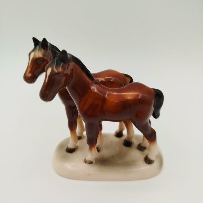 Статуэтка "Пара лошадей"