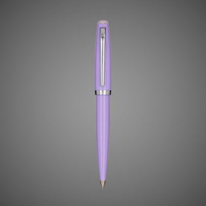 Шариковая ручка Aurora Style Resin Amethyst CT, в подарочной коробке, Лаки и смолы: смола, хром