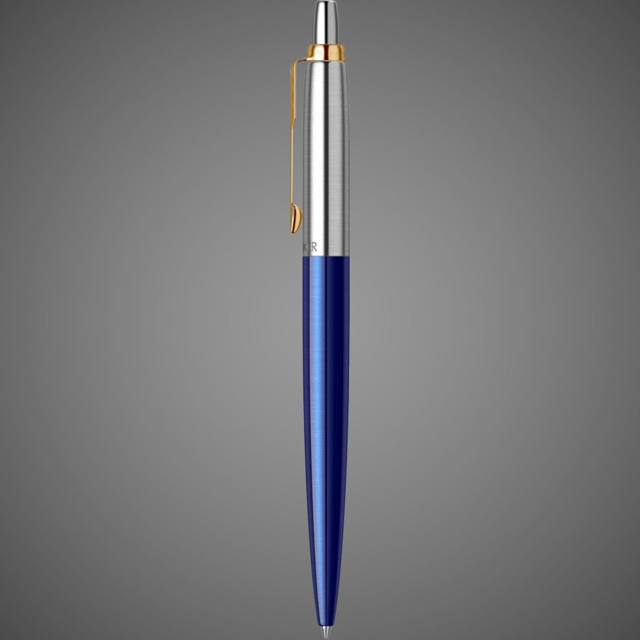 Шариковая ручка Parker Jotter SE 135 Lacquer Blue St.Steel GT, стержень: M, цвет чернил : blue, в подарочной упаковке, Лаки и смолы: лак, нержавеющая сталь, позолота