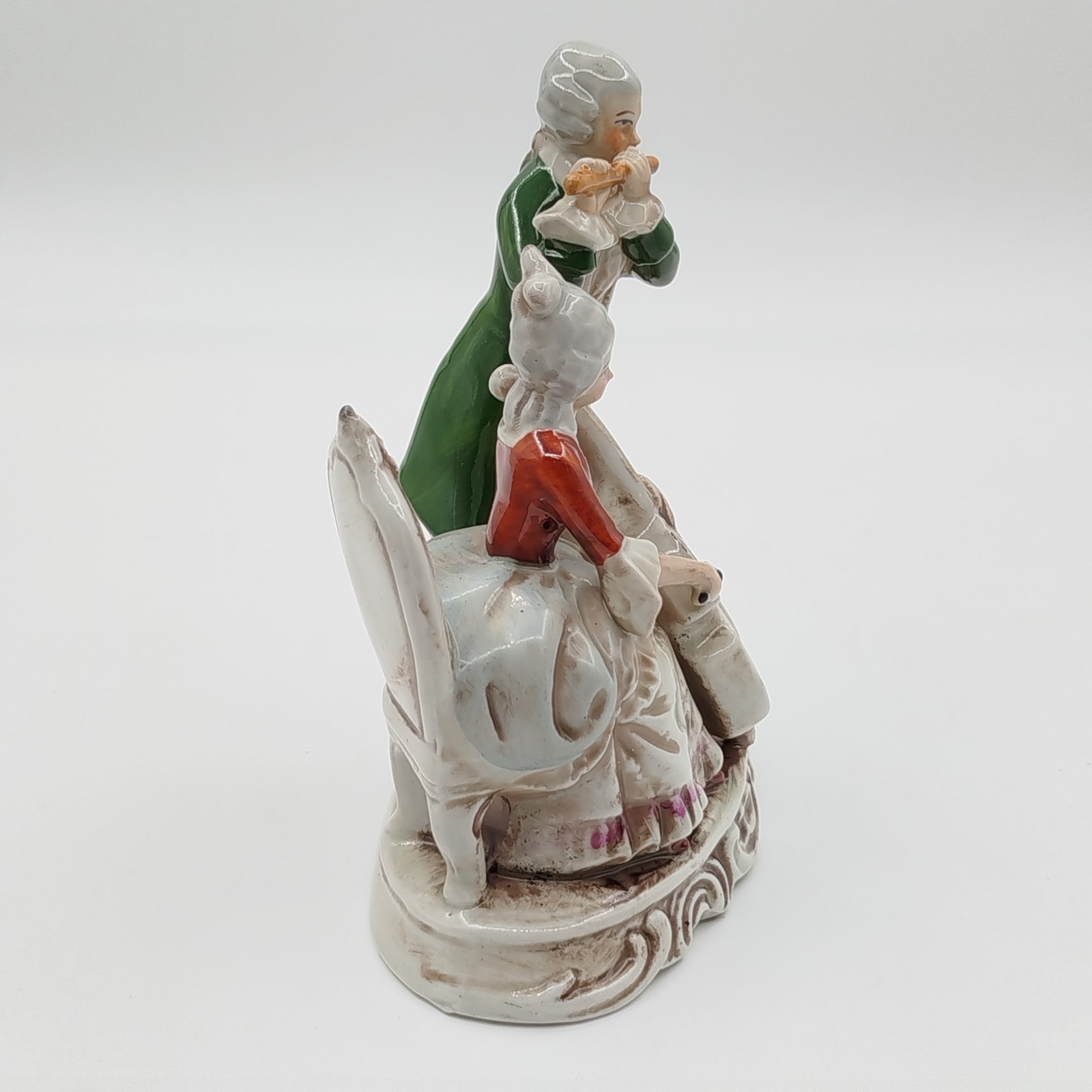 Статуэтка "Музыкальный дуэт" ("Музицирование"), VEB Porzellanfiguren Lippelsdorf (Липпельсдорф)