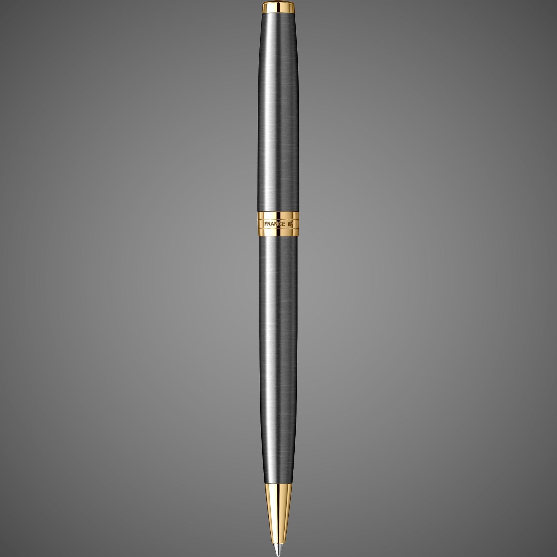 Шариковая ручка Parker Sonnet Grey Core GT Mblack в подарочной коробке, Металлы: нержавеющая сталь, пластик