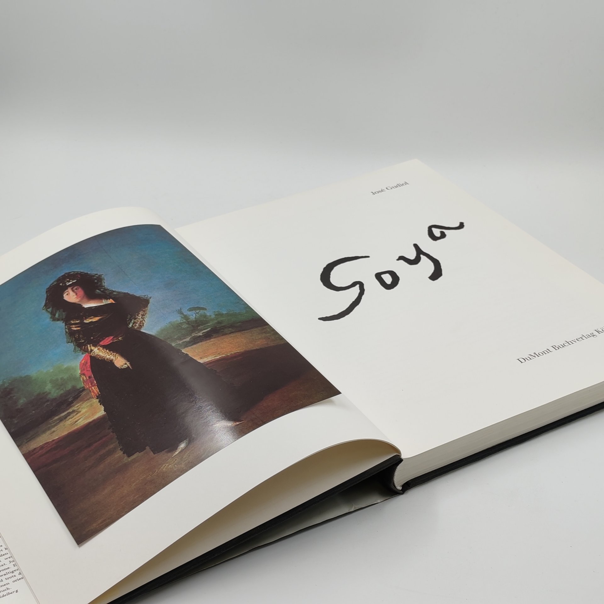 Книга-альбом "Франсиско Гойя" (на немецком языке), бумага, супеобложка, твердый переплет