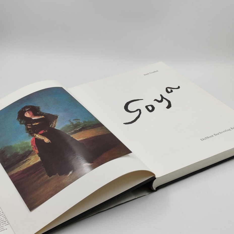 Книга-альбом "Франсиско Гойя" (на немецком языке), бумага, супеобложка, твердый переплет
