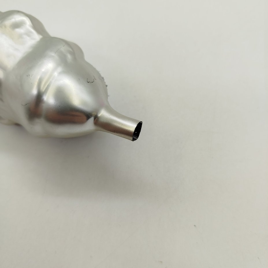 Набор из трех елочных игрушек, стекло, роспись, Московский завод ёлочных украшений, СССР, 1970-1990 гг.