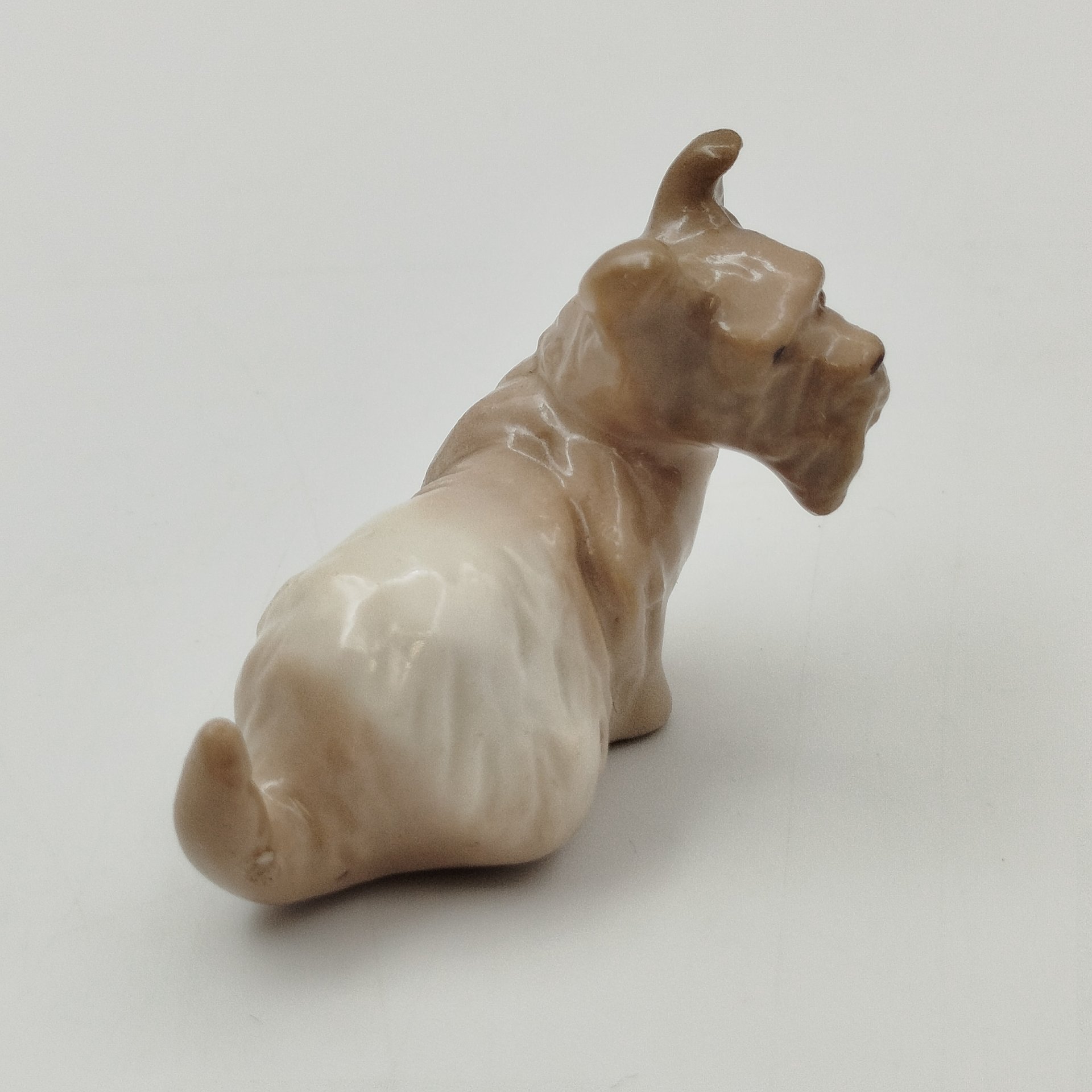 Статуэтка миниатюрная "Шотландский терьер" ("Шотландка"), скульптор Н.Е. Муратов, фарфор, СССР, 1970-1980 гг.