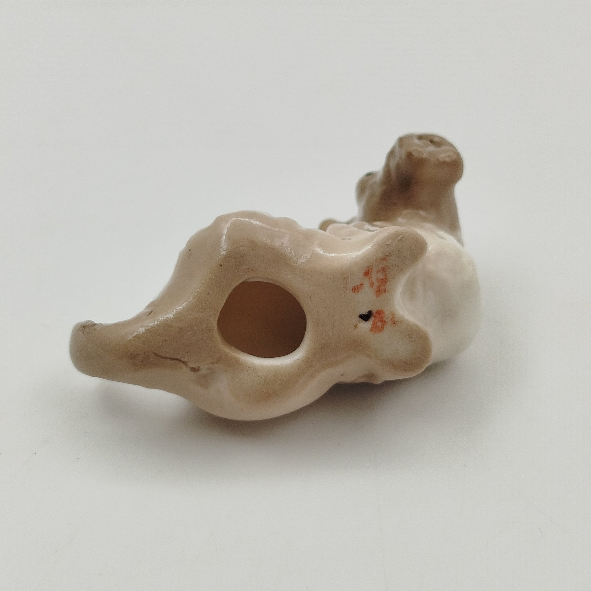 Статуэтка миниатюрная "Шотландский терьер" ("Шотландка"), скульптор Н.Е. Муратов, фарфор, СССР, 1970-1980 гг.