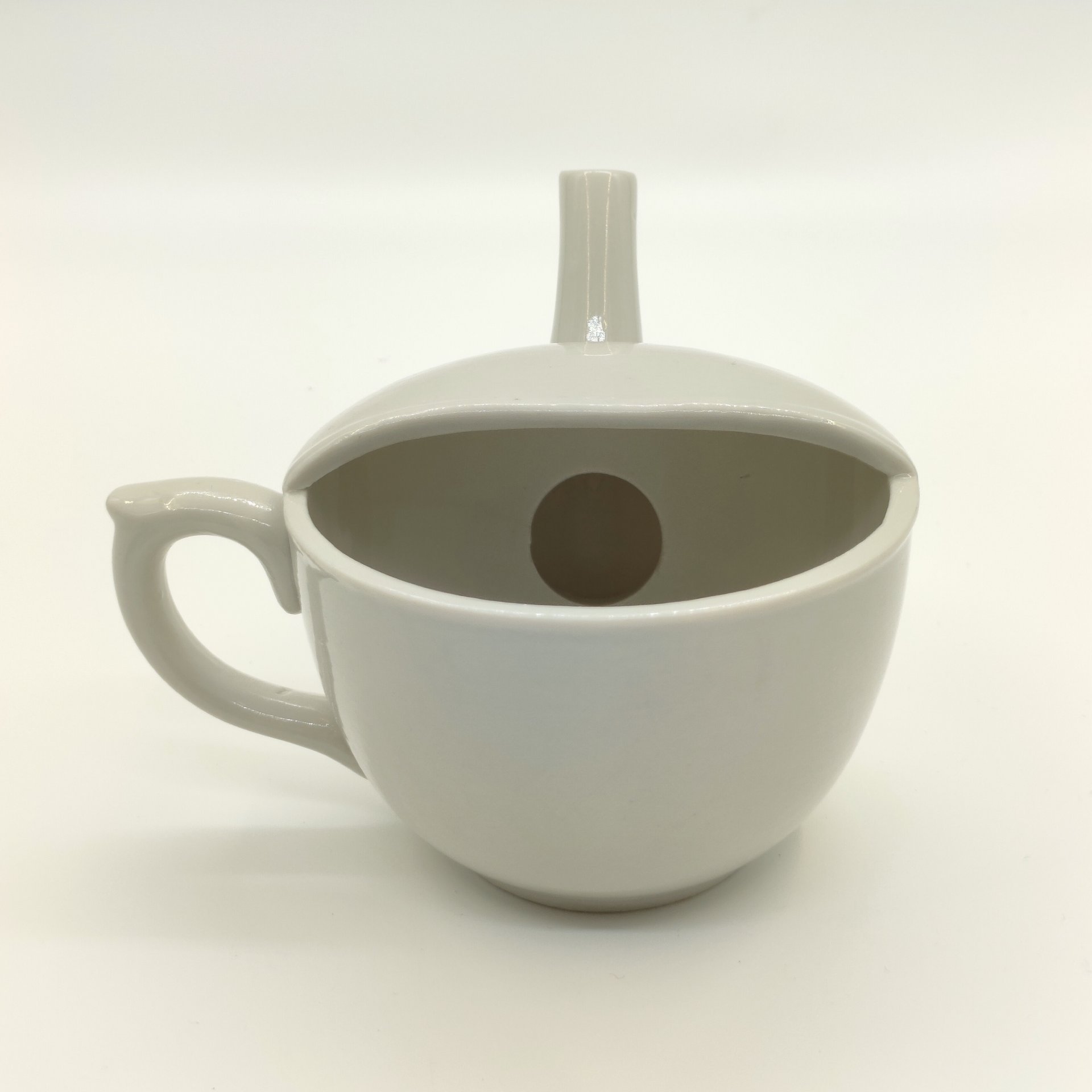 Поильник, фарфор, Дмитровский фарфоровый завод (ДФЗ Вербилки), СССР, 1954-1965 гг.