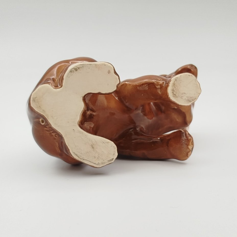 Статуэтка "Бурый медведь", Hertwig & Co (предположительно)