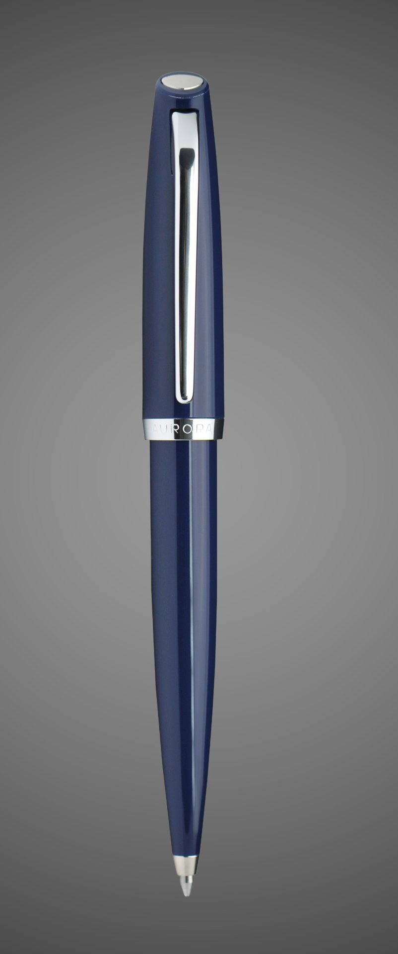 Шариковая ручка Aurora Style Blue CT, в подарочной коробке, Лаки и смолы: смола, хром