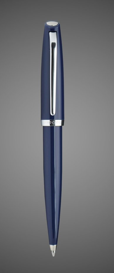Шариковая ручка Aurora Style Blue CT, в подарочной коробке, Лаки и смолы: смола, хром