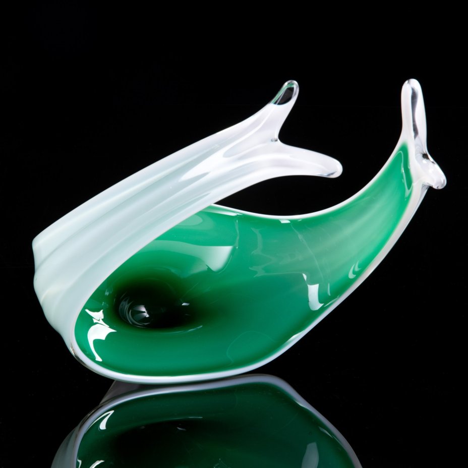 Ваза интерьерная, (фруктовница) в стилистике Murano