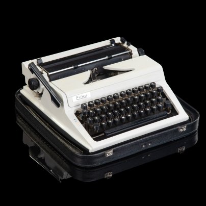 Машинка печатная "Erika Robotron 100" в оригинальном кофре с инструкцией, Buromaschinen