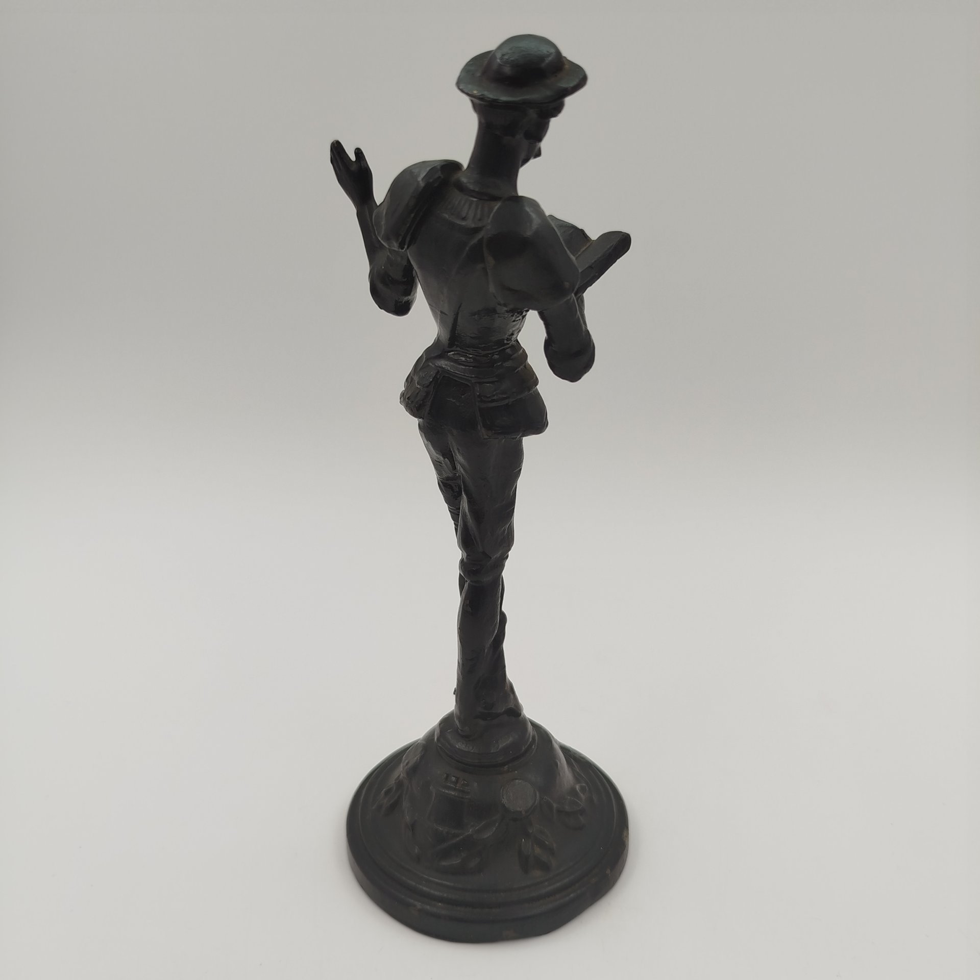 Статуэтка "Дон Кихот", чугун, крашение, СССР, 1970-1990 гг.