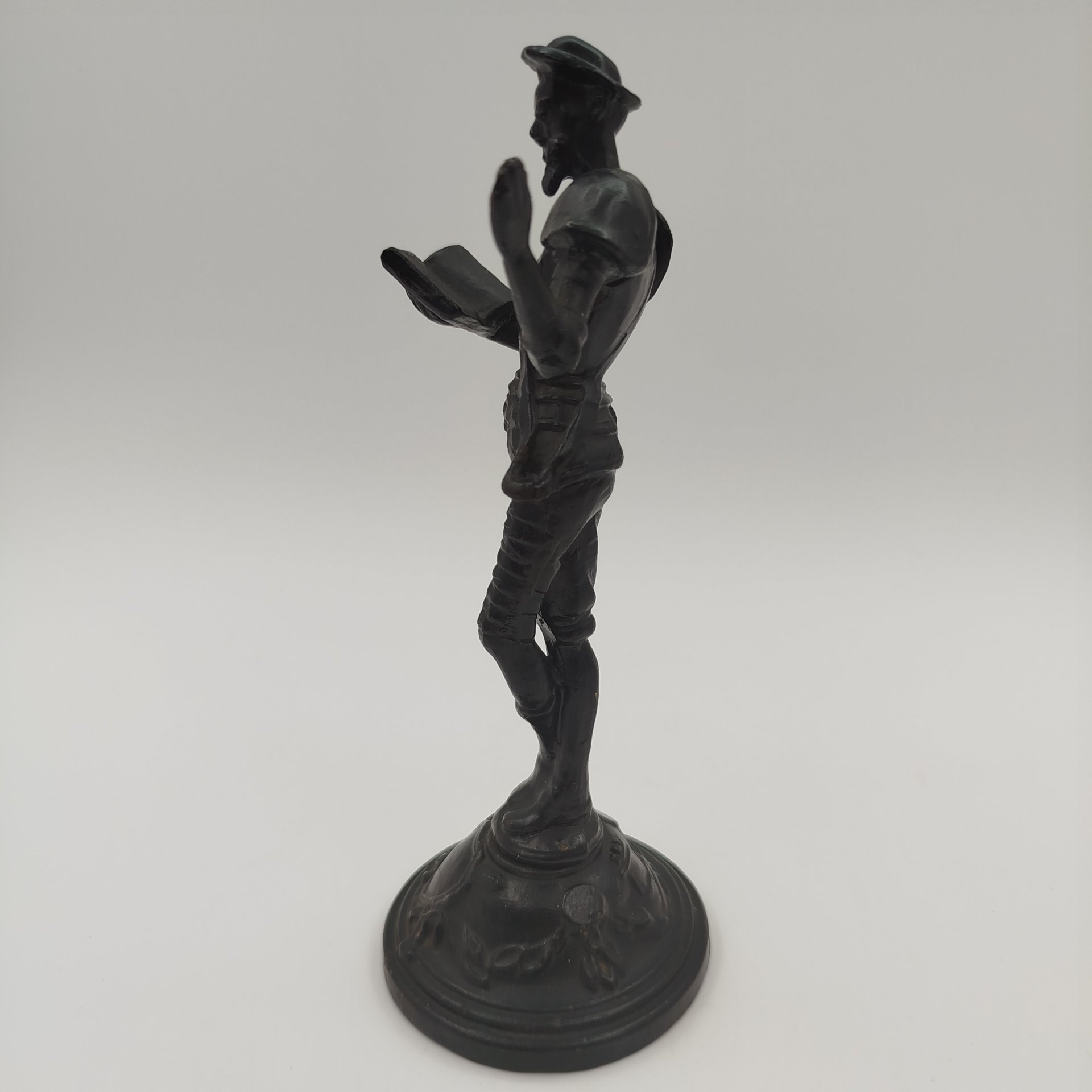 Статуэтка "Дон Кихот", чугун, крашение, СССР, 1970-1990 гг.