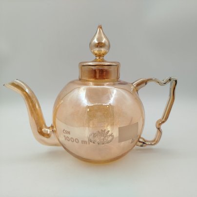 Чайник заварочный золотистого цвета, "Simax"