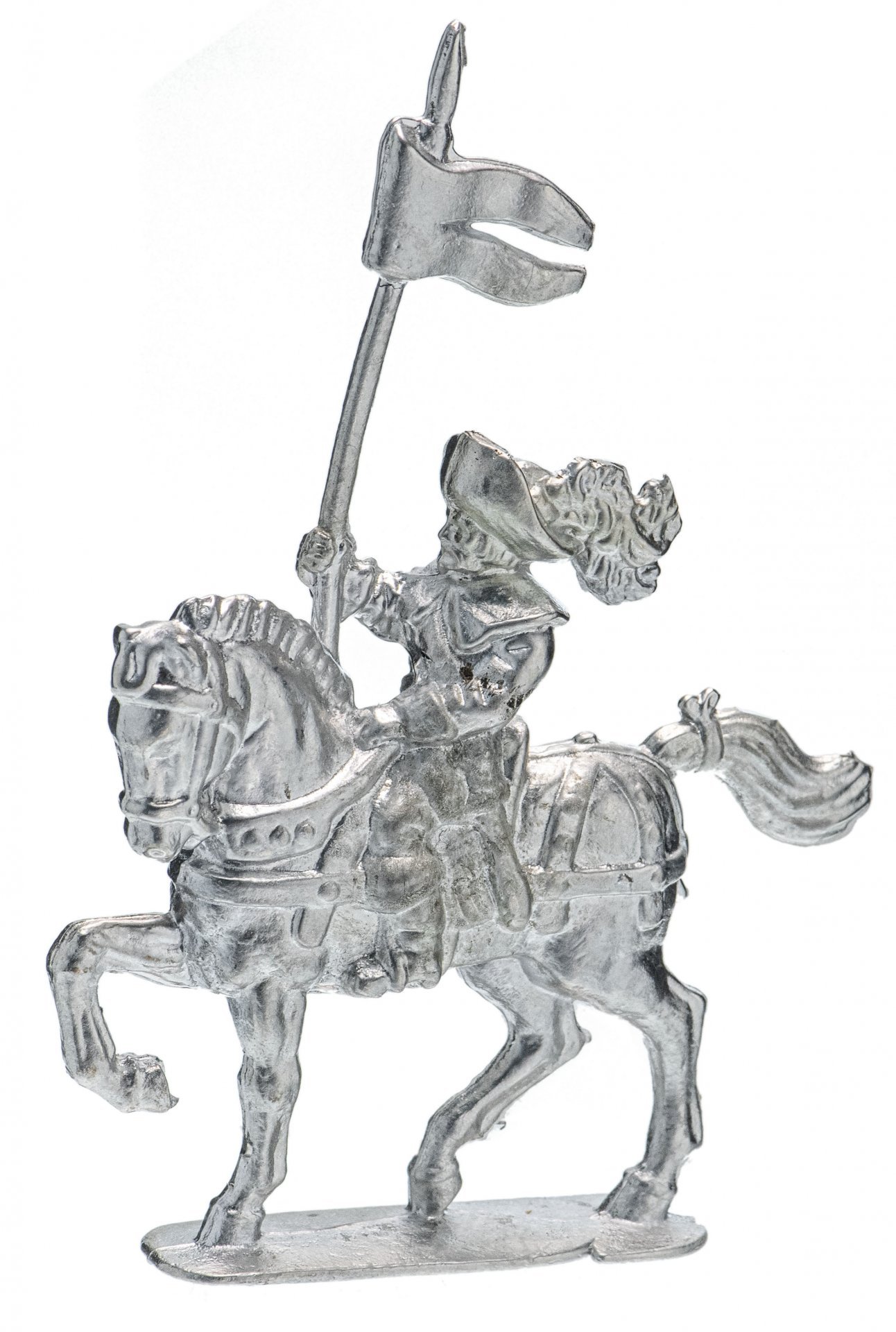 Солдатик оловянный "Конный", олово, Китай, 2010-2020 гг.