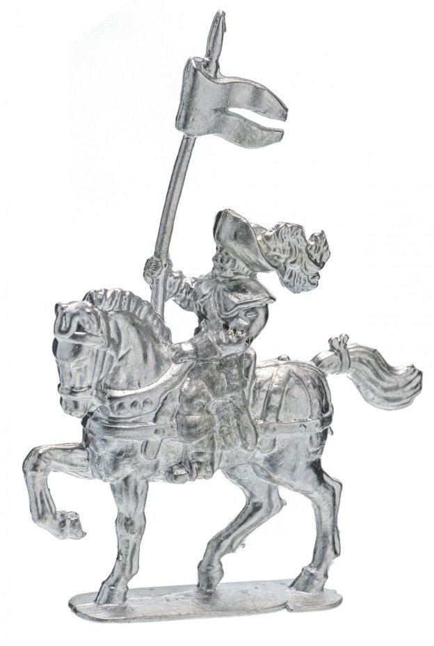 Солдатик оловянный "Конный", олово, Китай, 2010-2020 гг.
