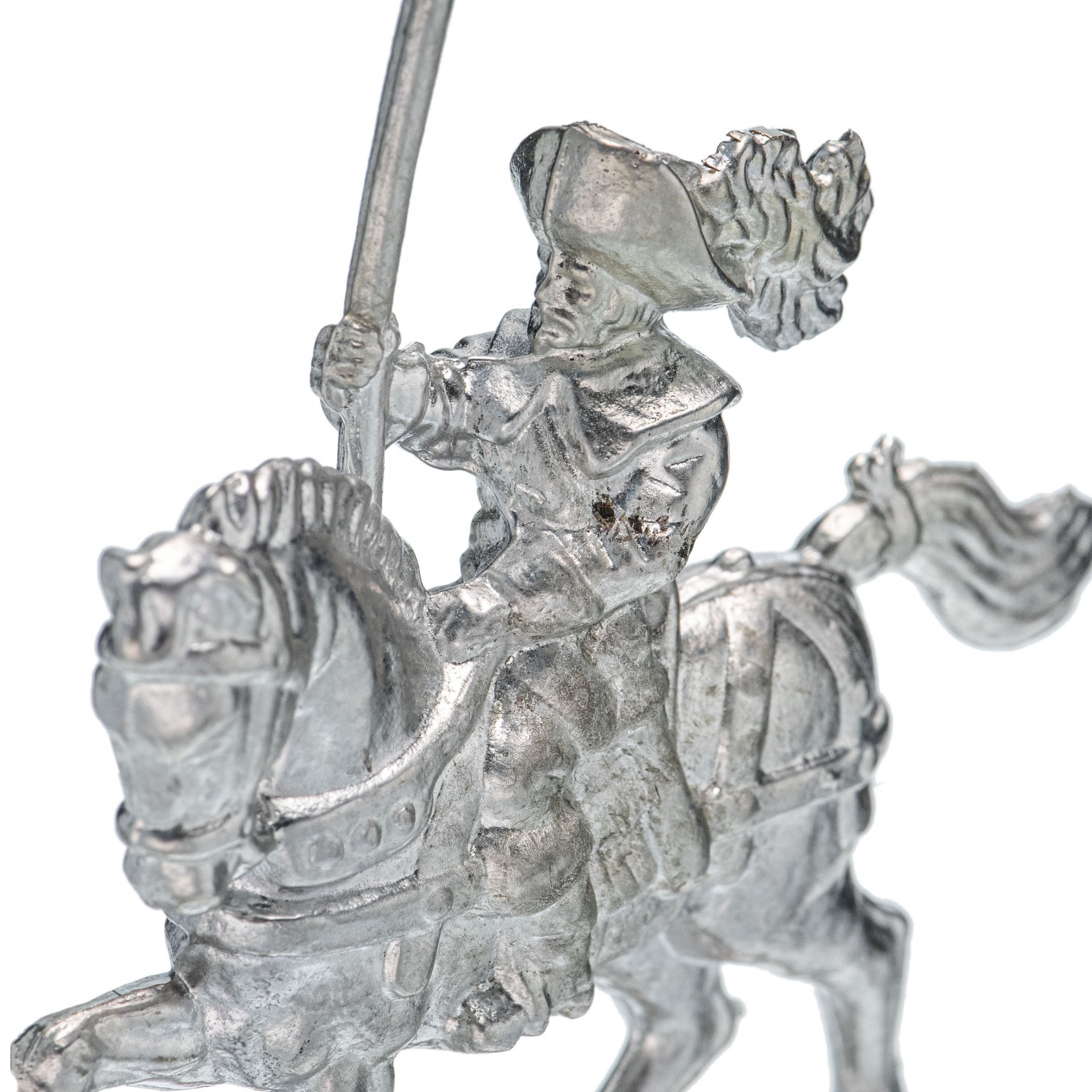 Солдатик оловянный "Конный", олово, Китай, 2010-2020 гг.