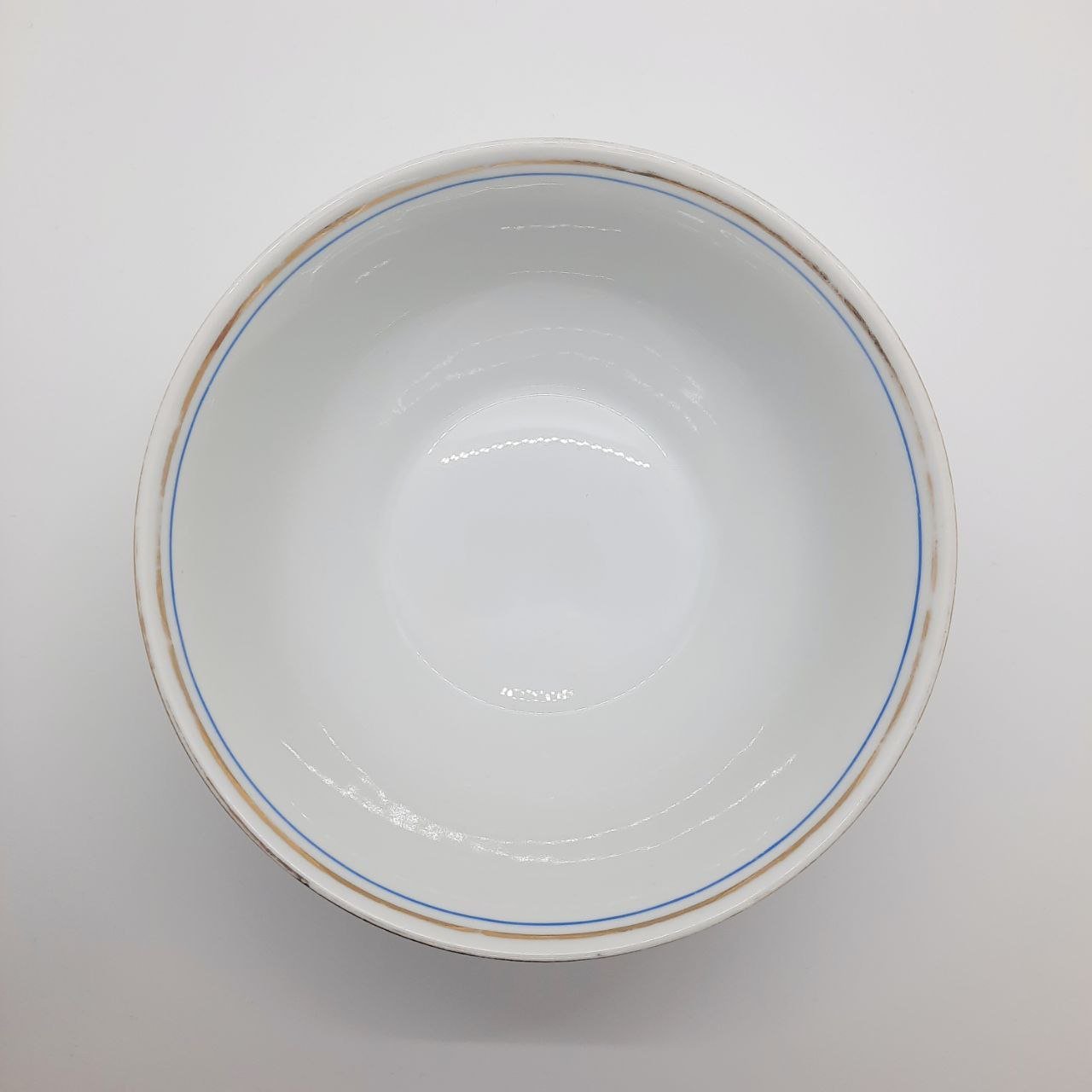 Салатник с цветочным декором, фарфор, деколь, золочение, Kahla, ГДР, 1937-1956 гг., Kahla
