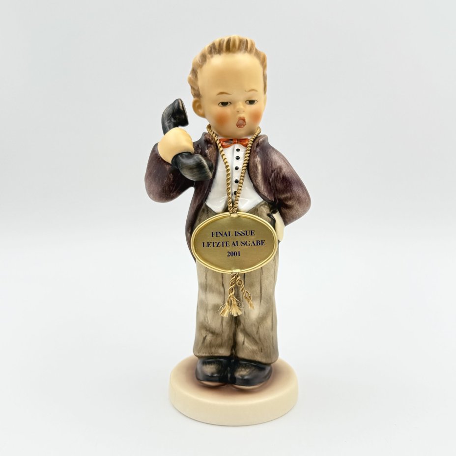 Статуэтка "Секретарь" ("Chef Hello"), фарфор, роспись, Goebel Hummel, Германия, 2001 г., Goebel Hummel