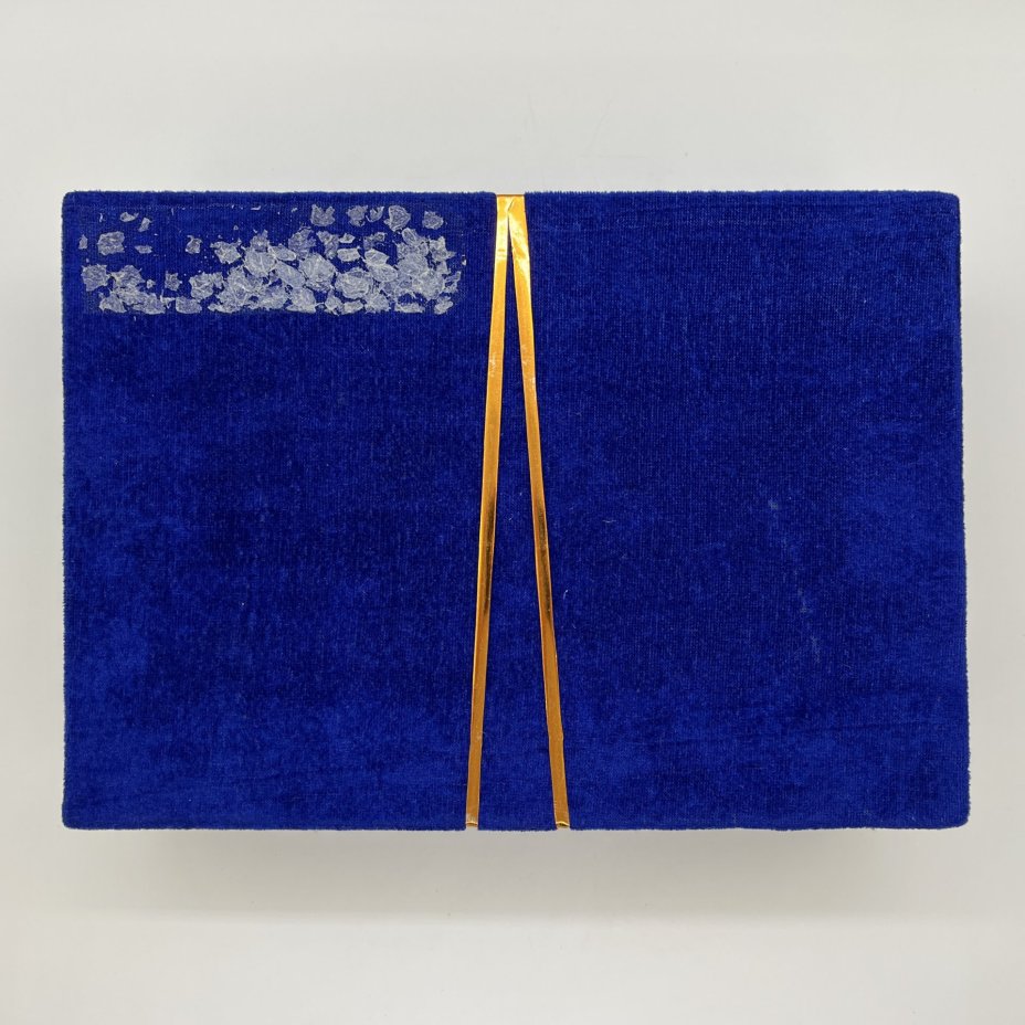 Набор бокалов и рюмок для крепких напитков из натурального камня (5 шт., в подборе), в оригинальной коробке, оникс