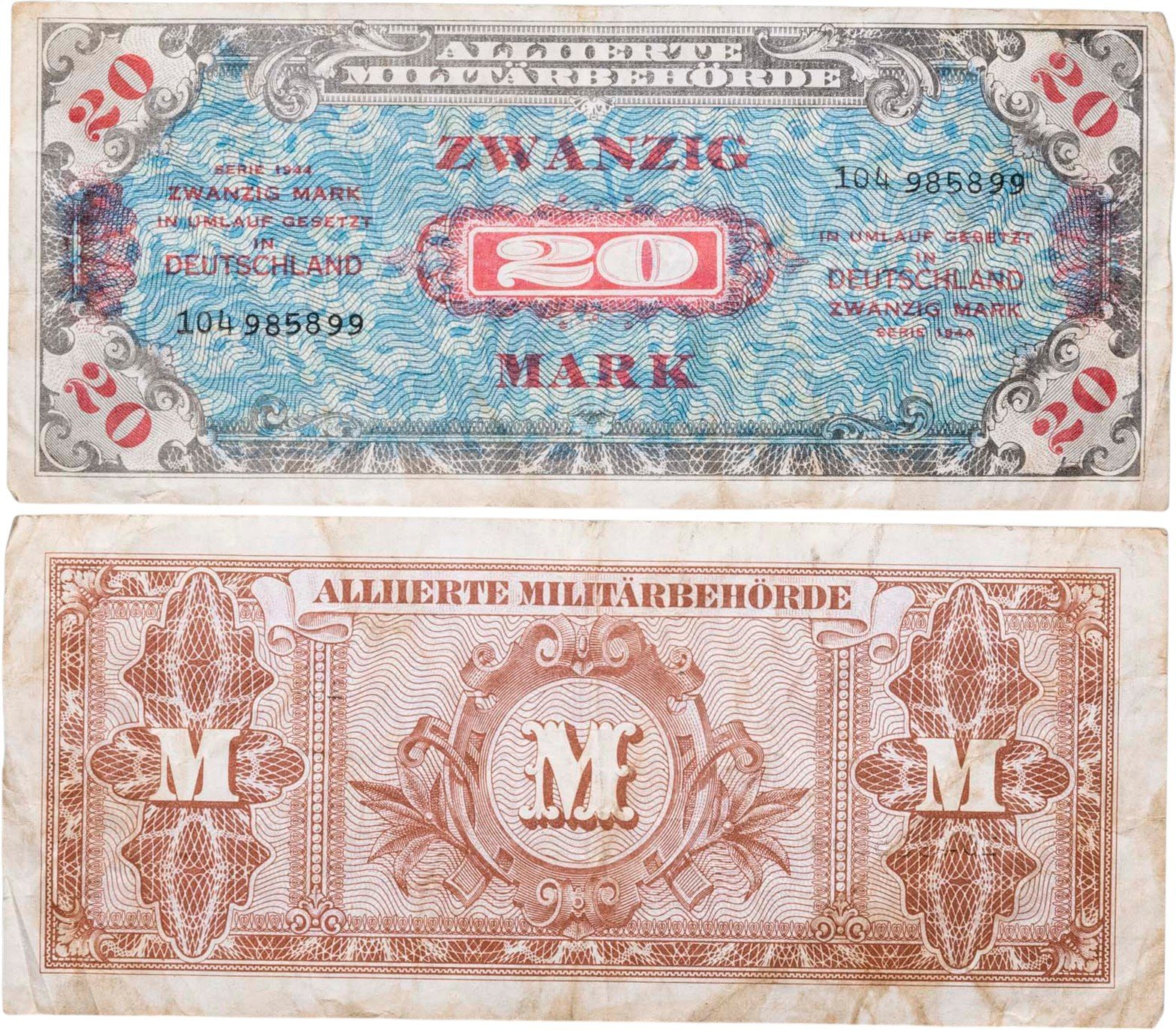 Германия 20 марок 1944