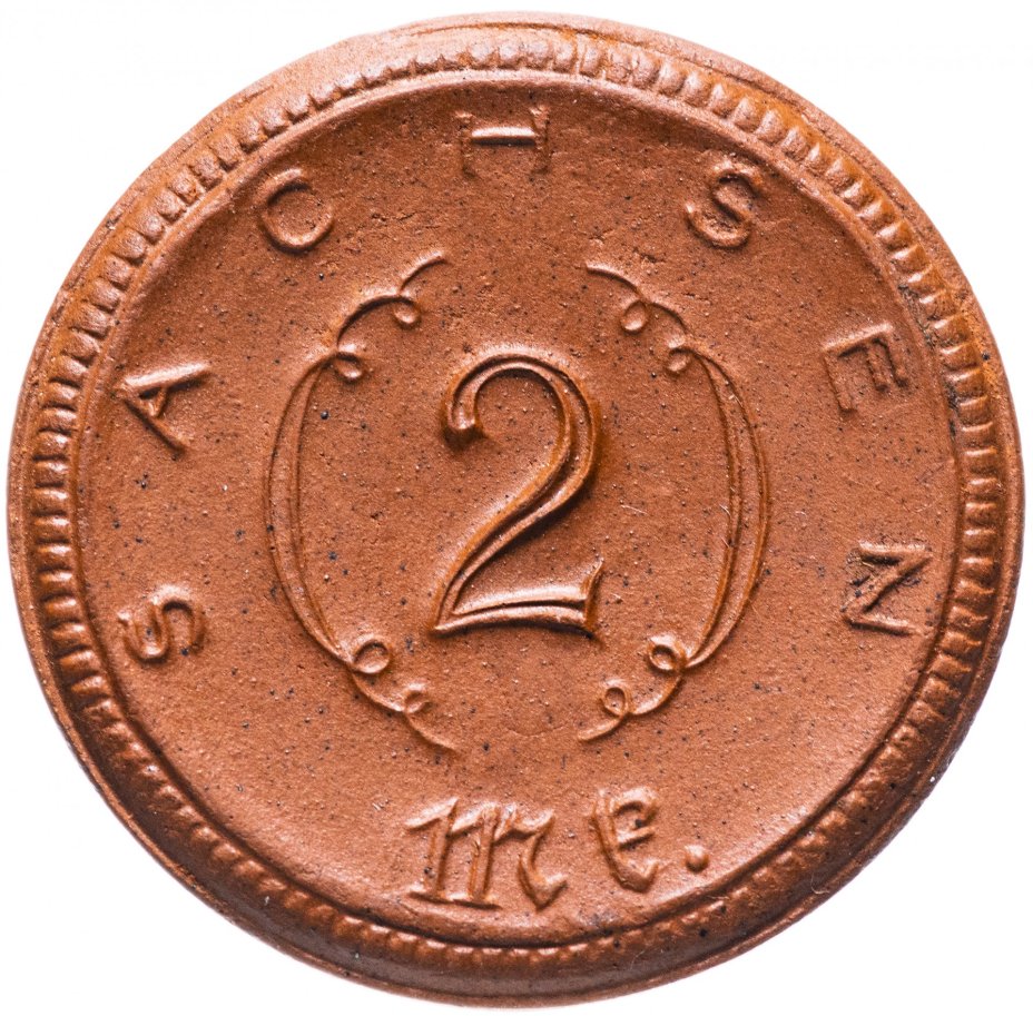 Нотгельд Германия (Саксония) 2 марки 1921