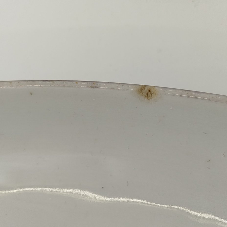 Террина/супница на подставке (для подачи горячих блюд) с цветочным декором