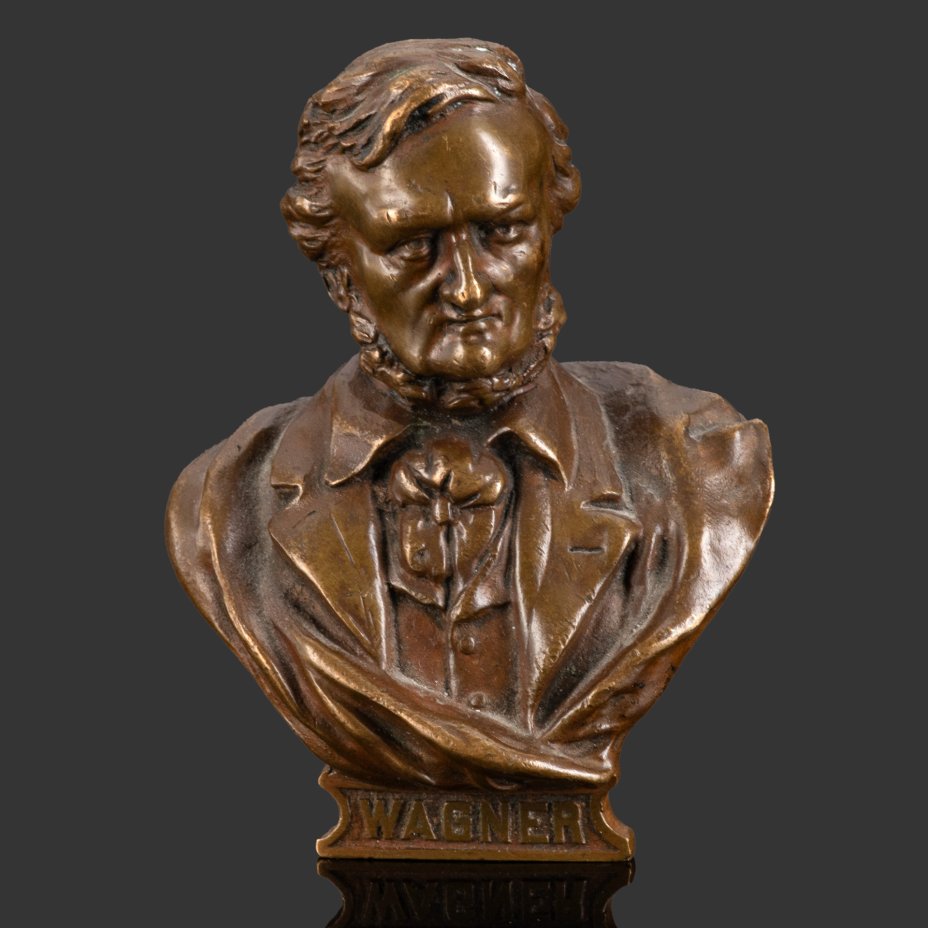 Бюст Рихарда Вагнера, фабрика "J. Kalmar"