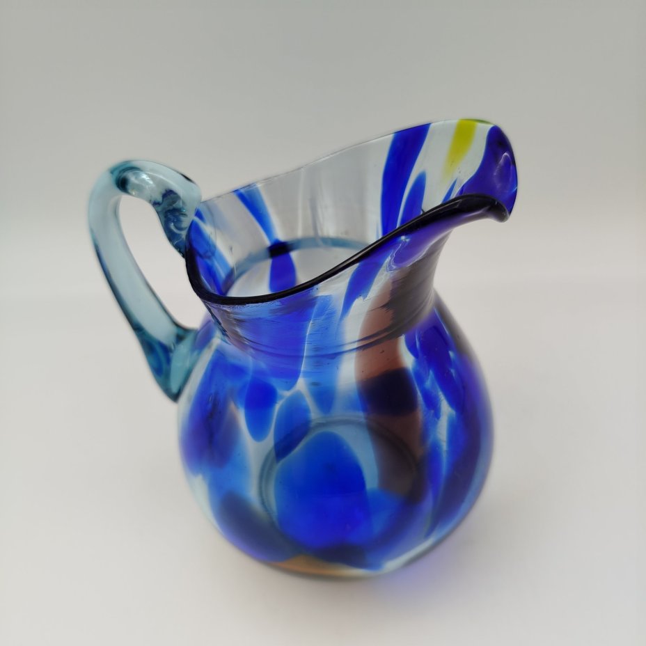 Кувшин миниатюрный сине-голубого оттенка