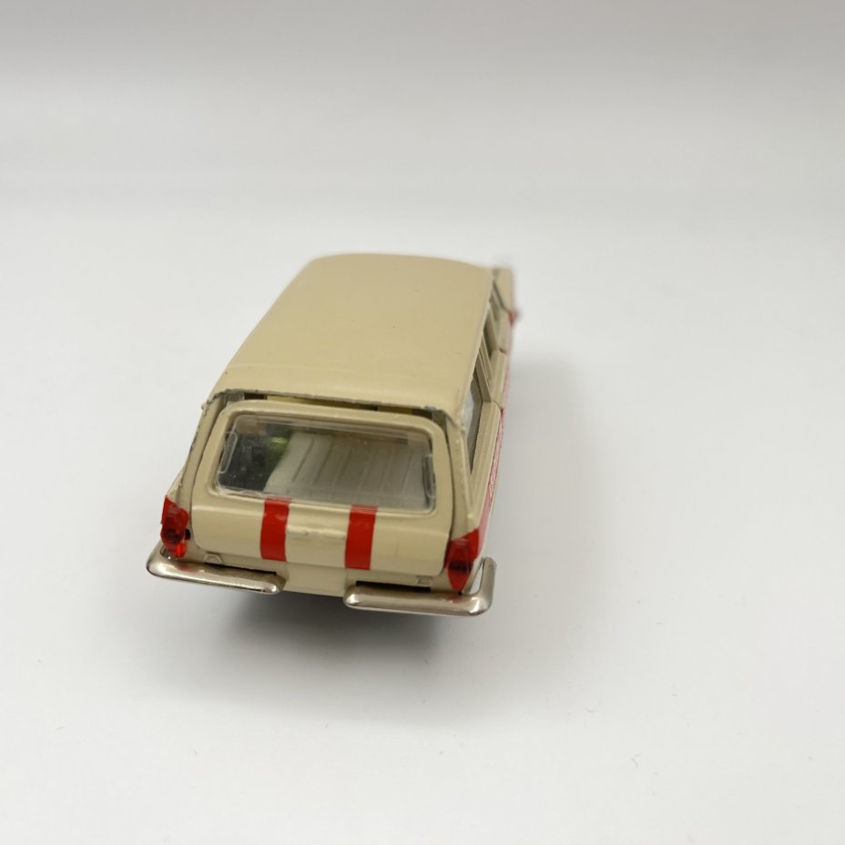 Модель автомобиля "ГАЗ 2402" (Аварийная газовая служба), в авторском исполнении, металл, пластик, крашение, СССР, 1970-1990 гг.