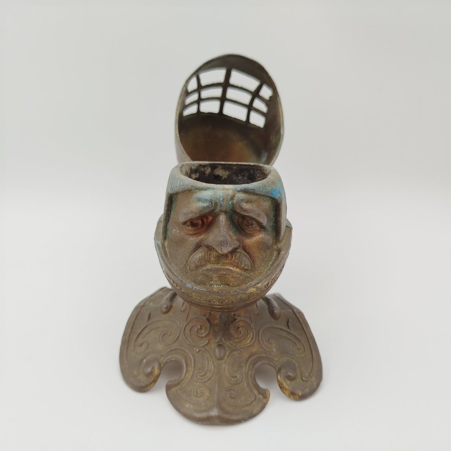 Пепельница "Рыцарь", металл, литье, формовка, Европа, 1960-1980 гг.