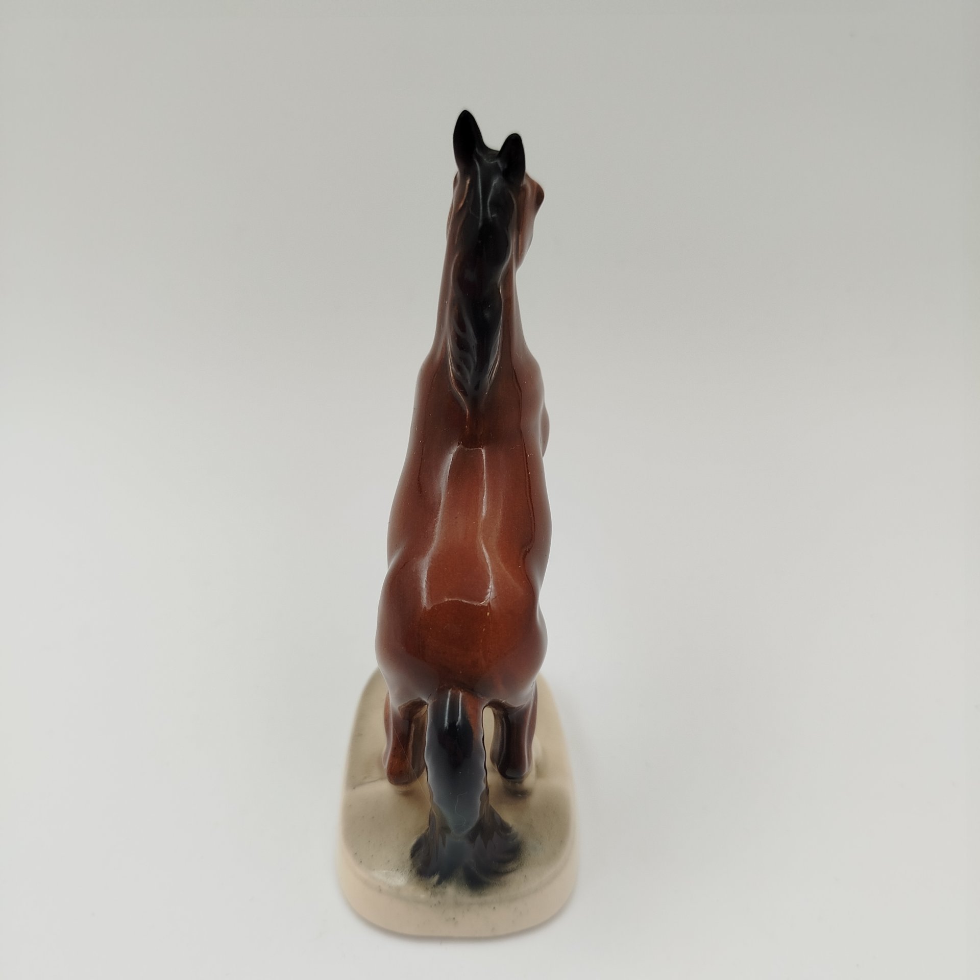 Статуэтка "Лошадь на дыбах", фаянс, роспись, Германия, 1941-1958 гг.