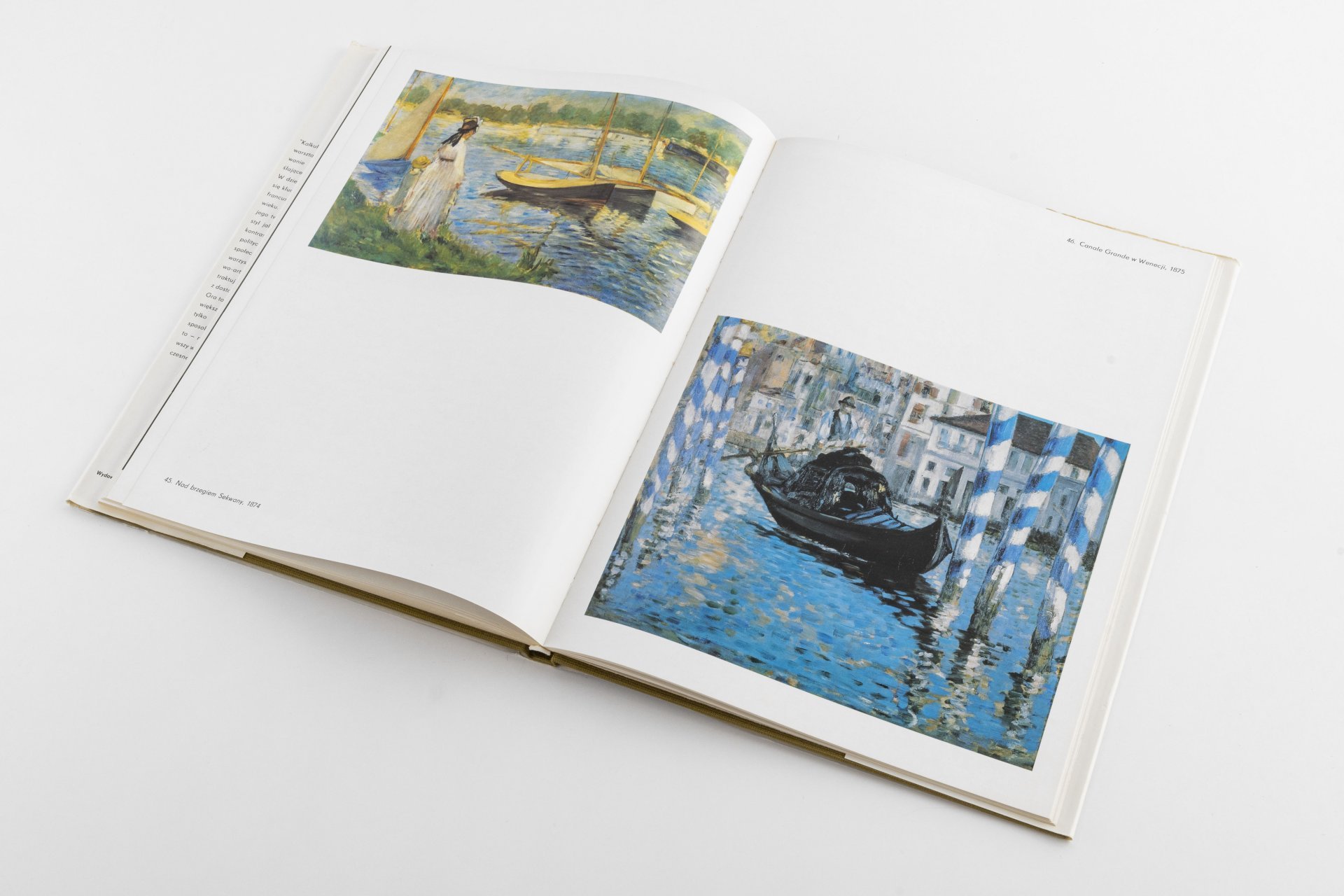 Альбом "Edouard Manet" (Эдуард Мане) (на польском языке), Издательство «Arkady»
