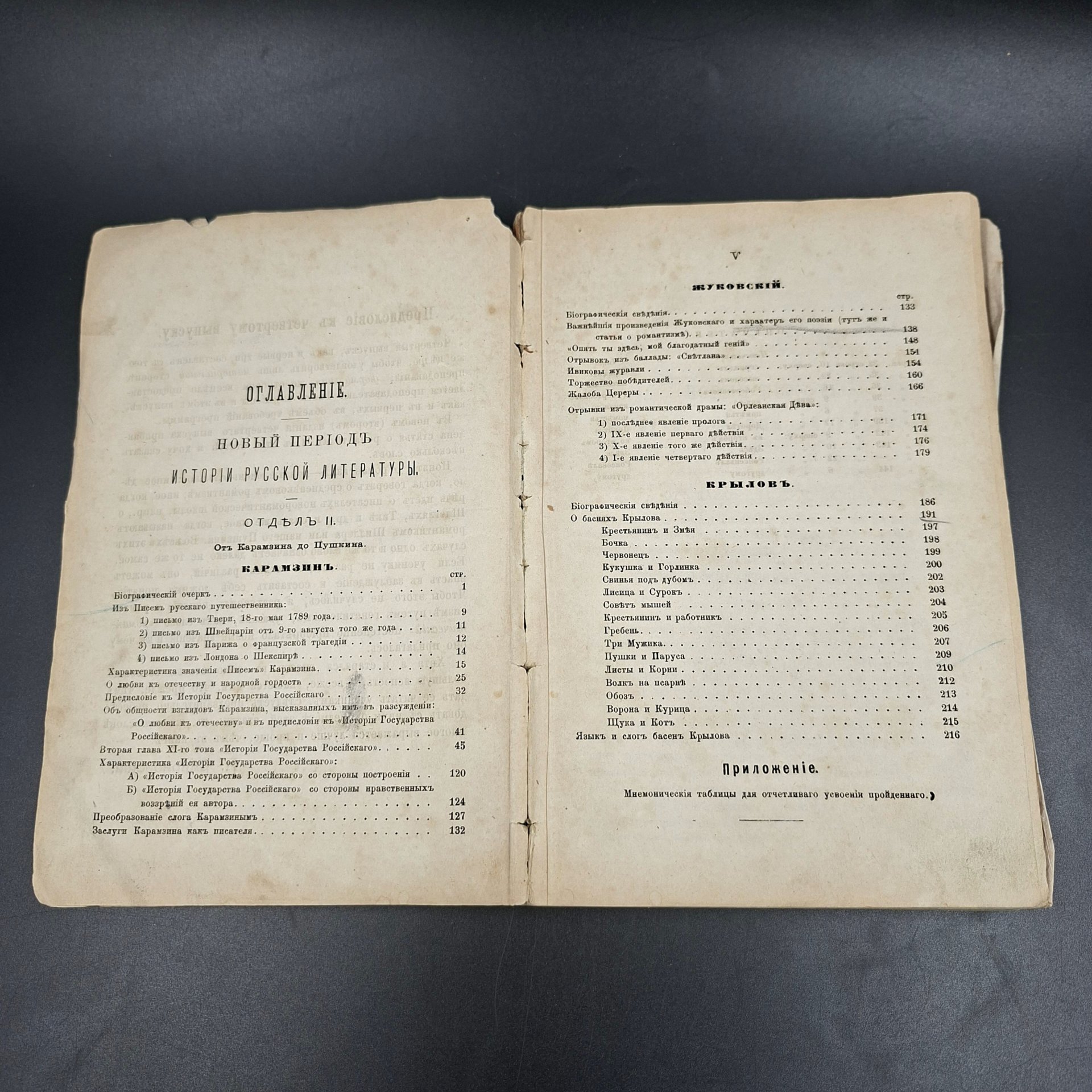 Книга "Пособие при изучении русской словесности", выпуск IV, бумага, печать, Российская империя, 1877 г.