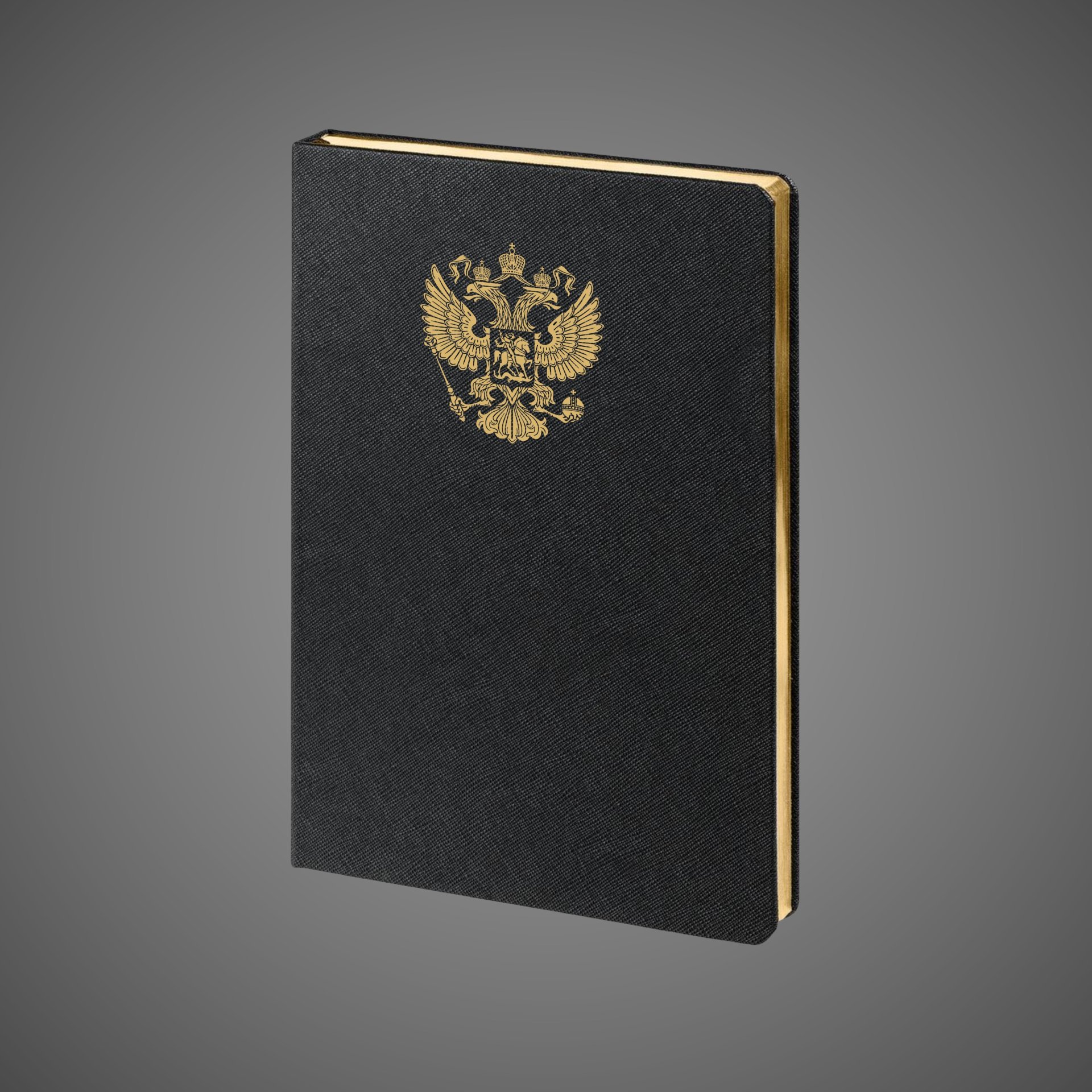 Подарочный набор: Шариковая ручка Parker Jotter Russia SE, цвет: St. Steel GT и Ежедневник недатированный "Герб", Металлы: нержавеющая сталь
