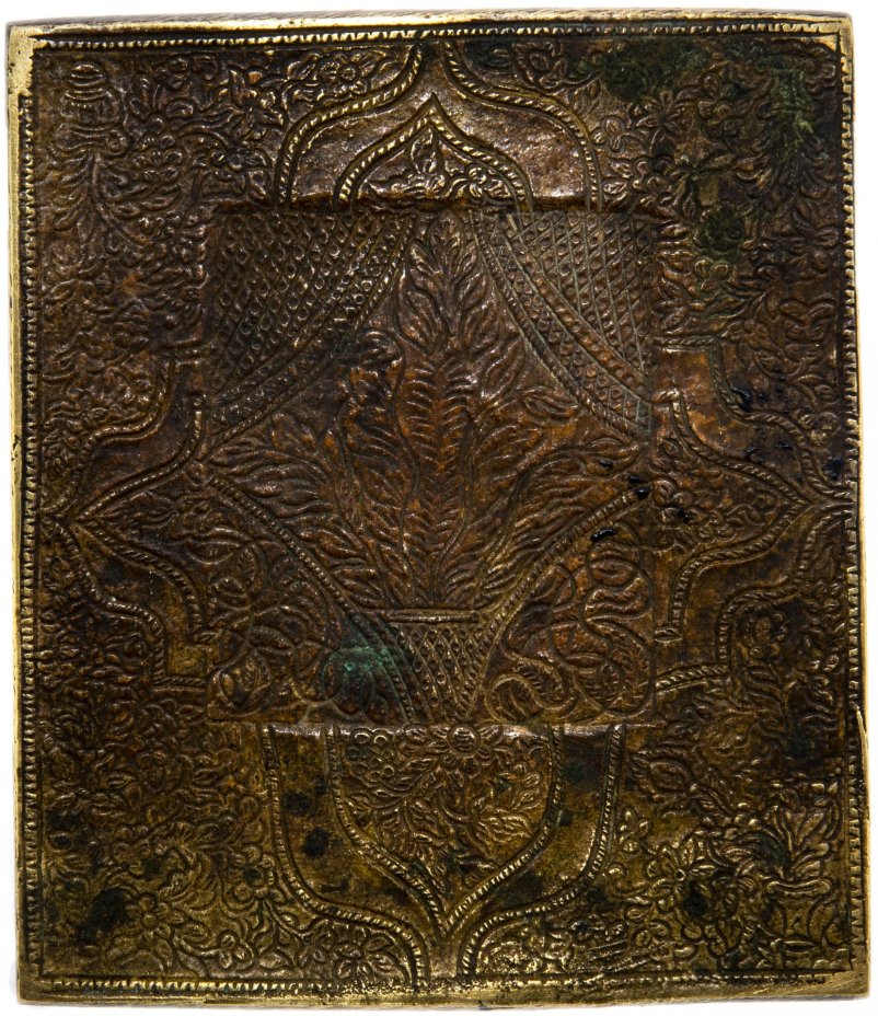 Икона Богоматерь "Всех Скорбящих Радость", бронза, литье, Россия, 1850-1890 гг.
